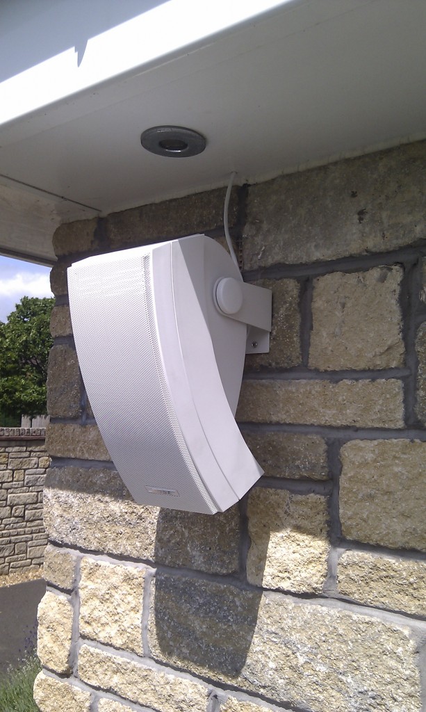 Outdoor Speakers Anderson Installation